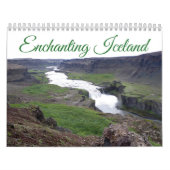 Calendrier Mural L'Islande enchantant (Protection)