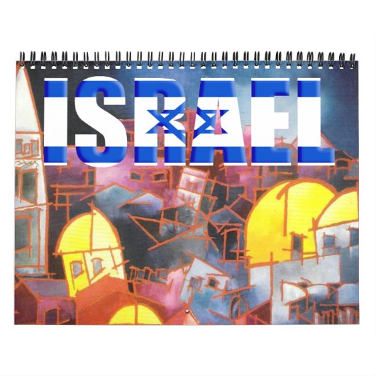 Calendrier Mural L'Israël (Protection)