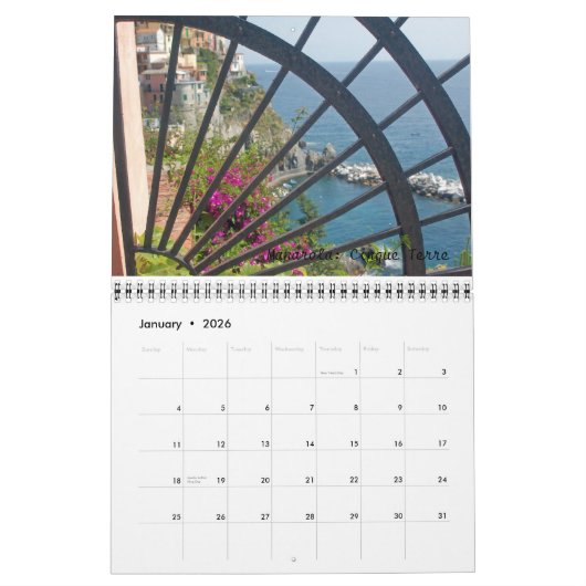 Calendrier Mural L'Italie 2010 (Jan 2026)