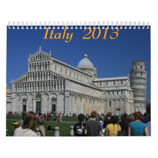 Calendrier Mural L'Italie 2013