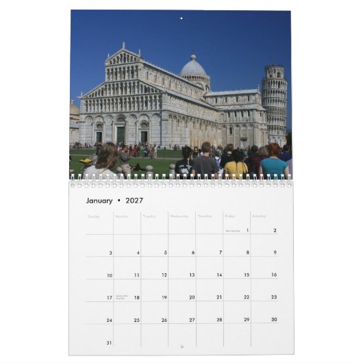 Calendrier Mural L'Italie 2013 (Jan 2027)