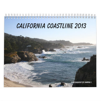 Calendrier Mural Littoral 2013 de la Californie