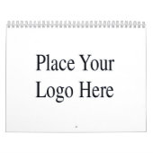 Calendrier Mural Logo de Custom Company (Protection)