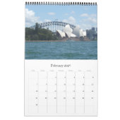 Calendrier Mural l'Opéra de Sydney (Feb 2027)