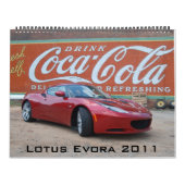 Calendrier Mural Lotus Evora 2011 (Protection)