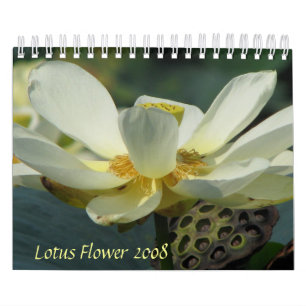 Calendrier Mural Lotus Flower 2008