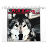 Calendrier Mural Loup Calander (Protection)