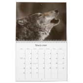 Calendrier Mural Loups (Mar 2026)