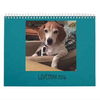 CALENDRIER MURAL LOVEMAX 2016