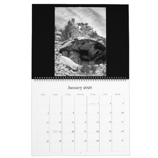 Calendrier Mural Lumière de désert (calendrier) (Jan 2026)