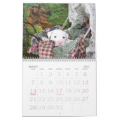 Calendrier Mural Luna le chiot abandonné sauvé (Mar 2027)