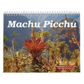 Calendrier Mural Machu Picchu Pérou (Protection)