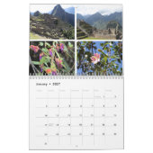 Calendrier Mural Machu Picchu Pérou (Jan 2027)