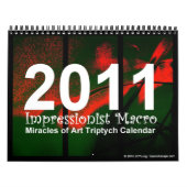 Calendrier Mural Macro de 2011 impressionnistes (Protection)