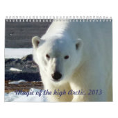 Calendrier Mural Magie du haut Arctique, 2013 (Protection)