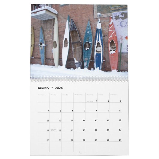 Calendrier Mural Maintenant, voici le Colorado ! (Jan 2026)