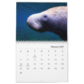 Calendrier mural Manatees (Feb 2027)