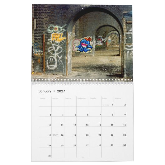 Calendrier Mural Manchester en photographies, R-U (Jan 2027)