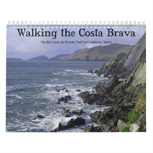 Calendrier Mural Marcher sur la Costa Brava de Catalogne Espagne (Protection)