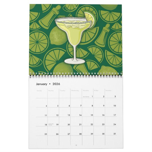 Calendrier Mural Margarita (Jan 2026)