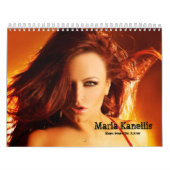 Calendrier Mural Maria Kanellis, chanteur/compositeur/calendrier (Protection)