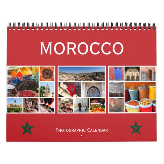 Calendrier Mural Maroc 2027 (Protection)