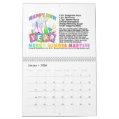 Calendrier Mural MARTINI RECEPE CALENDAR - Vacances et saisons (Jan 2026)