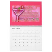 Calendrier Mural MARTINI RECEPE CALENDAR - Vacances et saisons (Mar 2027)