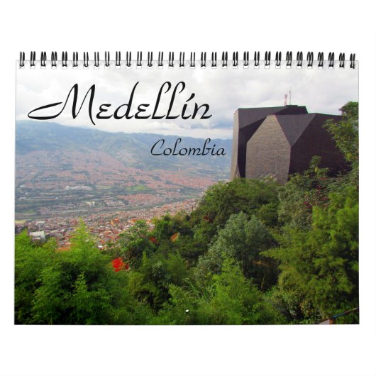 Calendrier Mural medellín 2026 (Protection)