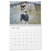 Calendrier Mural Même les chiens prennent du temps de sentir les (Mar 2027)