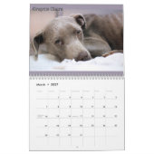 Calendrier mural mensuel de 2017 GHAC (Mar 2027)