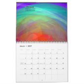 Calendrier mural mensuel de méditation (Mar 2027)