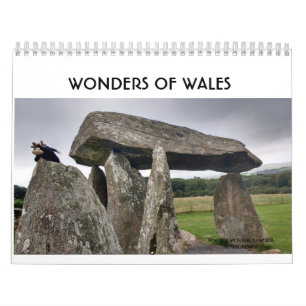 CALENDRIER MURAL : MERVEILLES DU PAYS DE GALLES