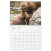 Calendrier mural merveilleux de morse (Feb 2027)