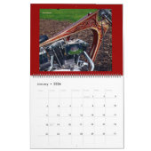 Calendrier Mural Métalflake Madness Immense Motorcycle Peinture 201 (Jan 2026)