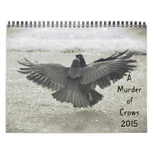 Calendrier Mural Meurtre des corneilles 2015