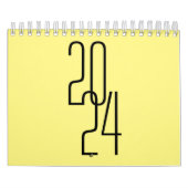 Calendrier mural minimal (Protection)