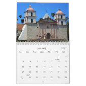 Calendrier Mural Mission Santa Barbara (Jan 2027)