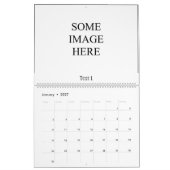 Calendrier Mural modèle de 24 mois (Jan 2027)