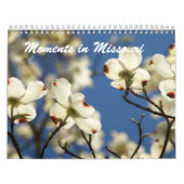 Calendrier Mural Moments au Missouri (Protection)