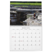 Calendrier Mural Monde minuscule (Mar 2026)