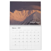Calendrier Mural Montagnes de l'Alaska (Feb 2027)