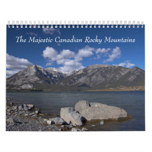 Calendrier Mural Montagnes rocheuses canadiennes