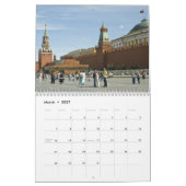 Calendrier Mural Moscou (Mar 2027)