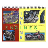 Calendrier Mural Moteurs en ligne (Protection)