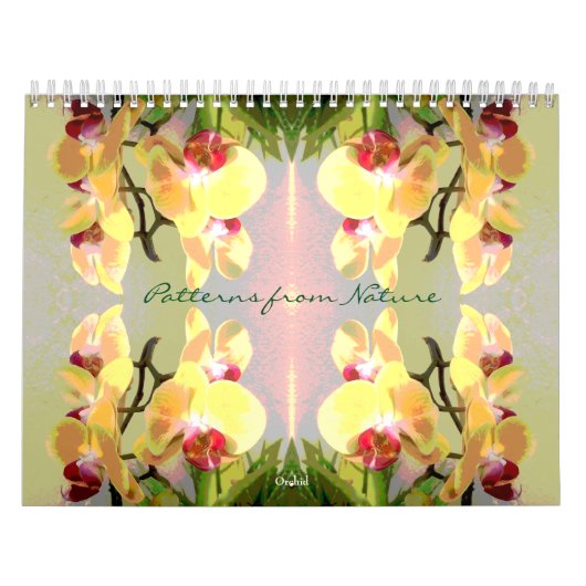 Calendrier Mural Motifs de la nature (Protection)
