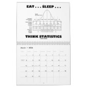 Calendrier Mural Mots et mots pour exprimer des statistiques humori (Mar 2026)