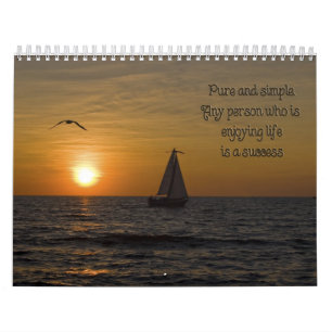 Calendrier Mural Mots Pour Vivre Par