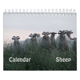 Calendrier Mural Moutons