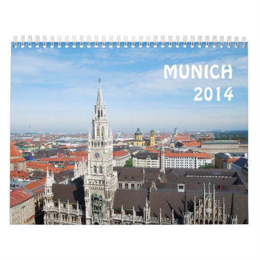 Calendrier Mural Munich 2014 (Protection)
